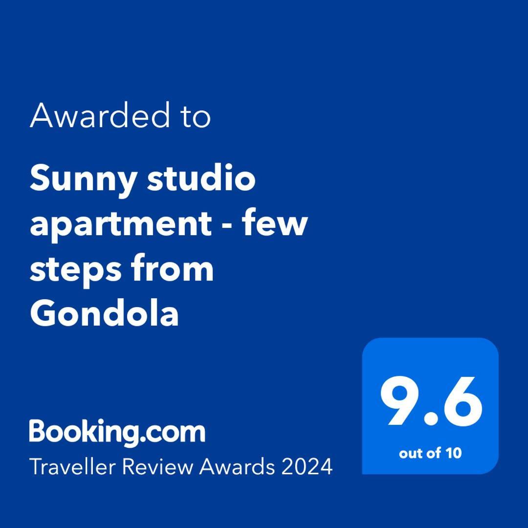 Sunny Studio Apartment - Few Steps From Gondola Bansko Exterior photo